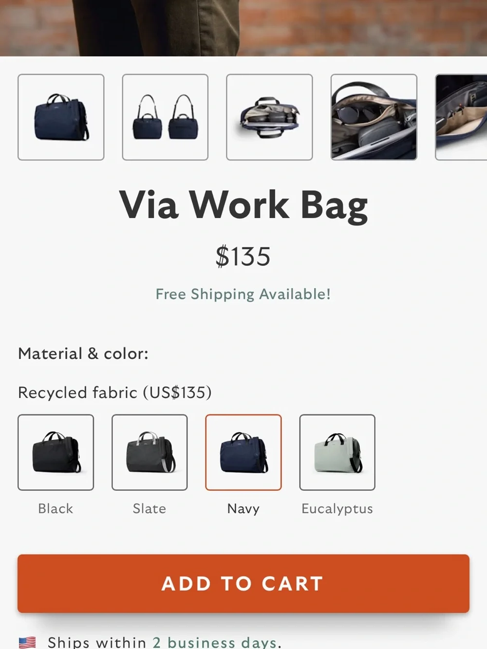 Bellroy laptop bag